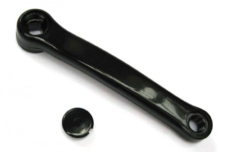 steel-170mm-lh-crank-–-black-plastic-coated
