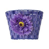 basket-jnr-woven-plastic-purple-10"-wflower